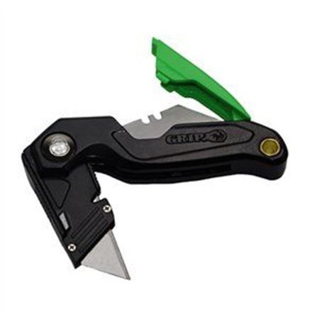 GRIP-ON Grip on Tools 254725 Folding Utility Knife 254725